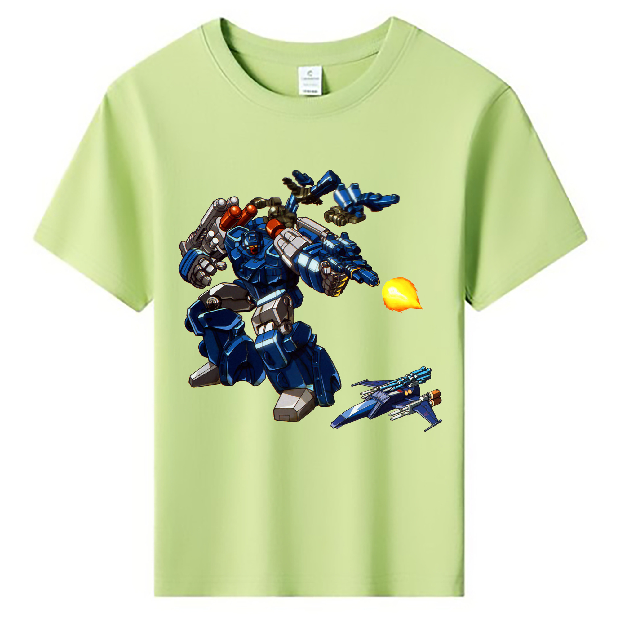 （画像用）  綿100％キッズTシャツ（フロントプリント）